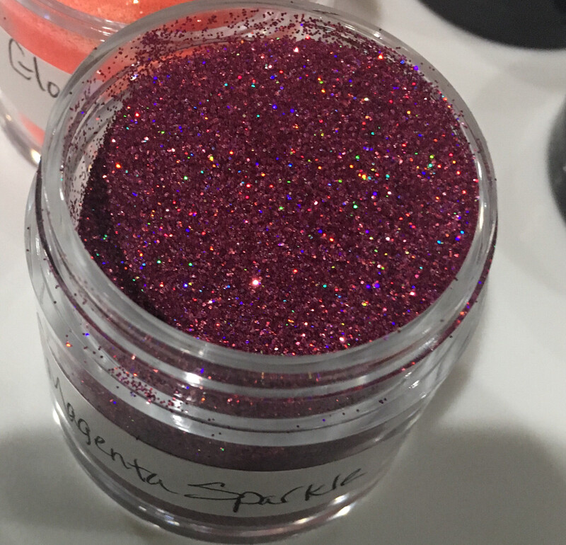 Magenta Sparkle Holographic Glitter FINE
