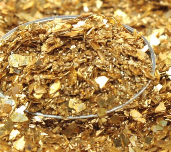 Gold Fusion Glass Glitter 30gr