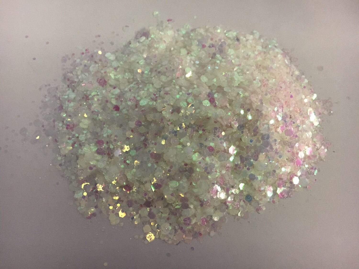 Opal Pink Chunky UV glitter 25gr/ounce