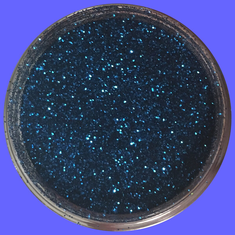 Deep Sea Blue Fine Glitter