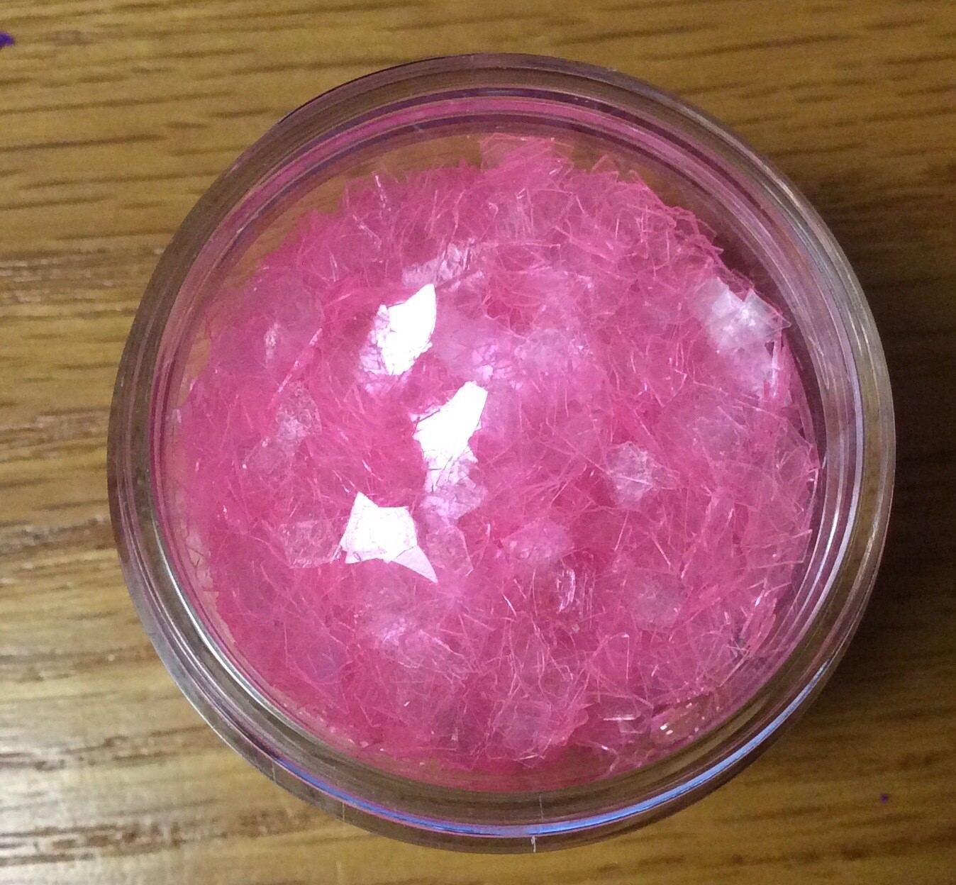 Pink Petals Glass Glitter 30gr