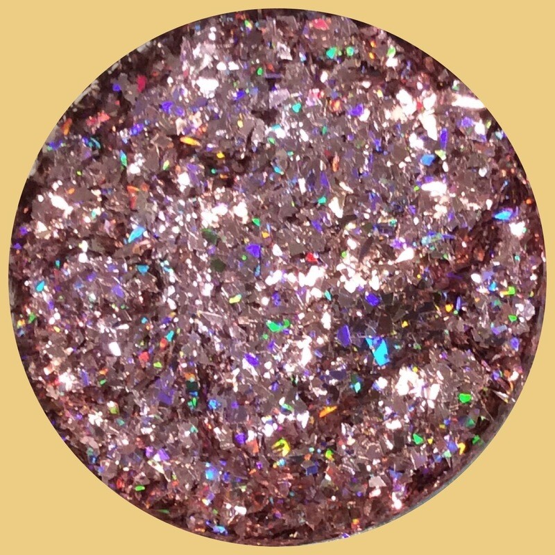 English Rose Glitter 30ml Jars Special Cut Blend