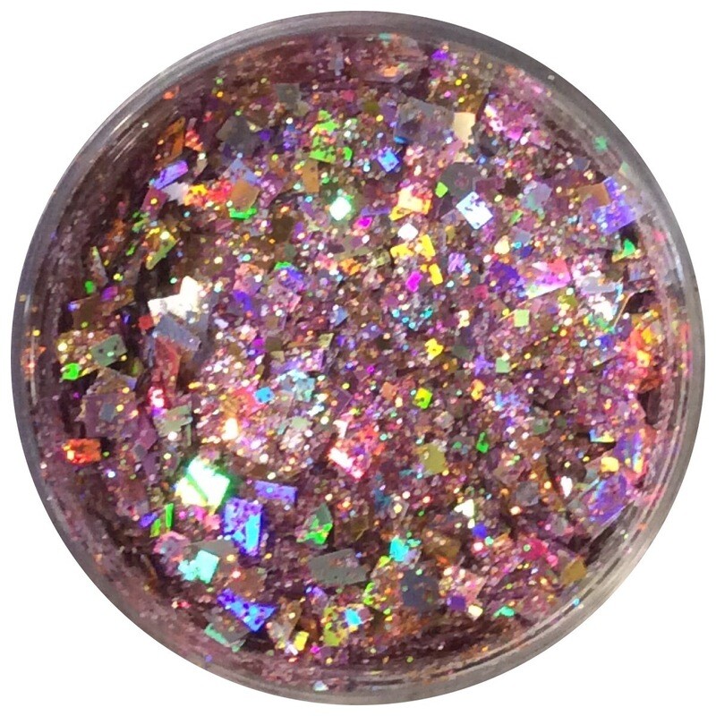 Pink Dazzle Chunky Glitter 30ml Special Cut