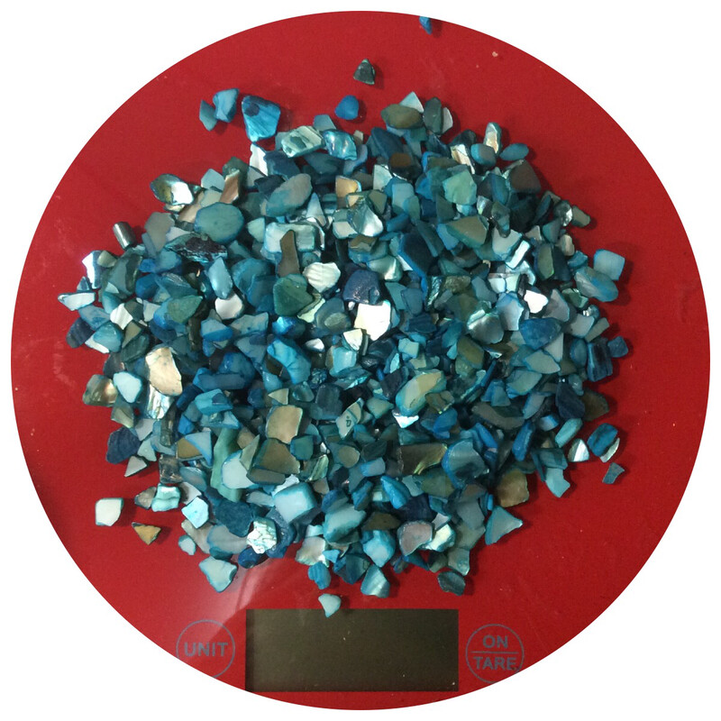 Broken Aqua Seashells 120gr 