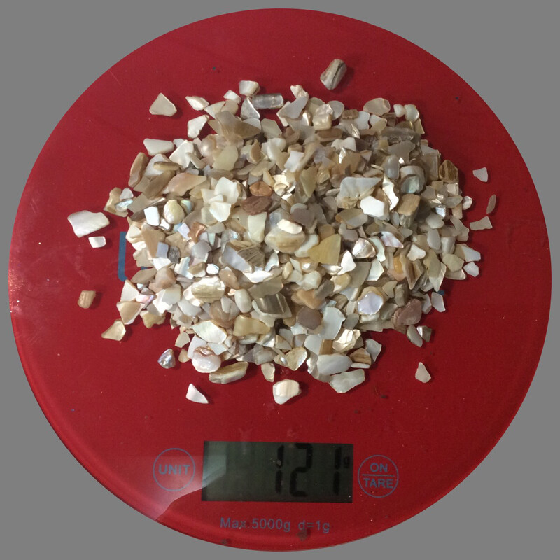 Broken Natural Seashells 120gr 