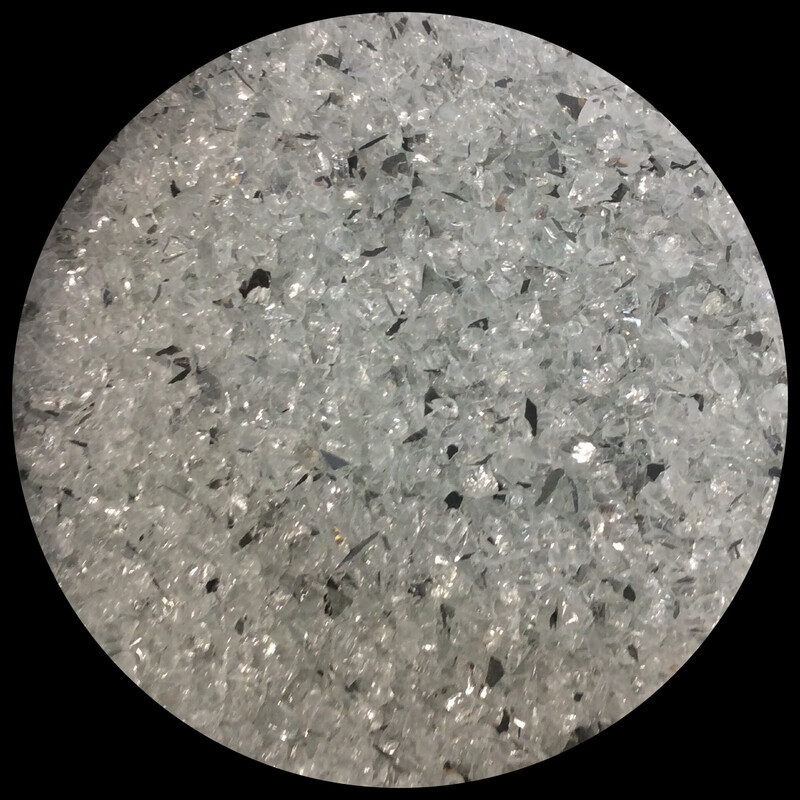 Crushed Mirrored Glass 200 Gr
