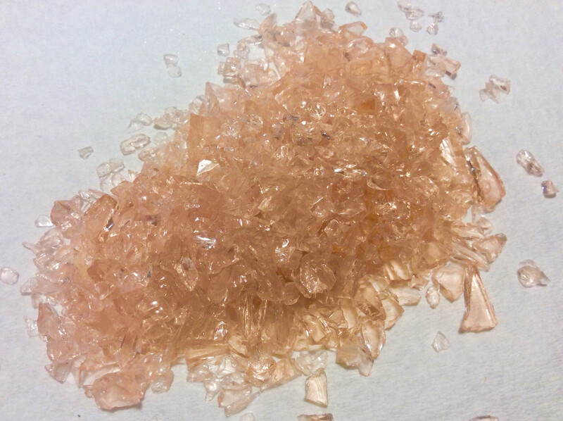 Crushed Glass Morganite Colored 1/2 lb