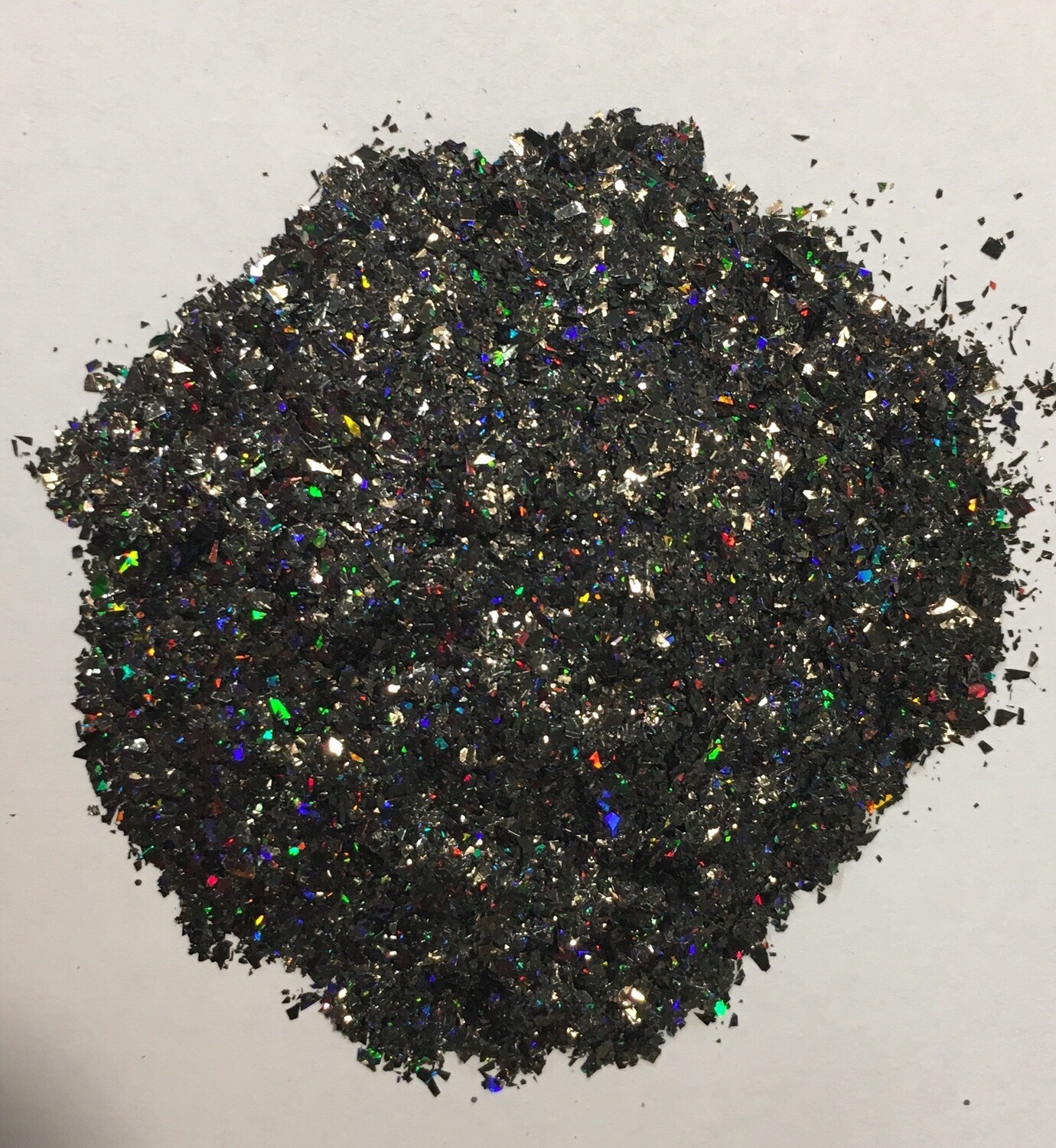 Galaxy Black Glitter