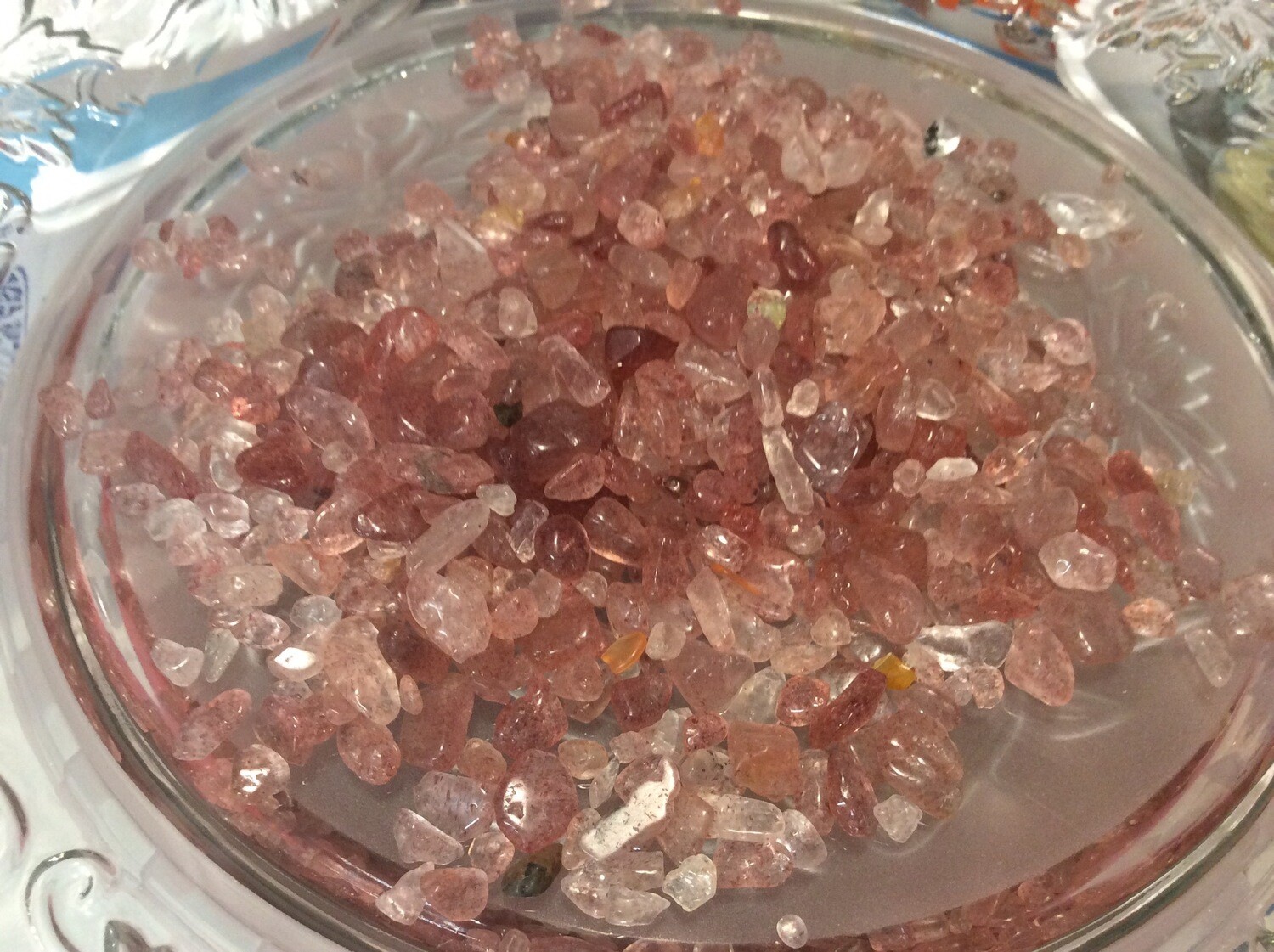 Strawberry Quartz Chips 150-160gr (NEW)