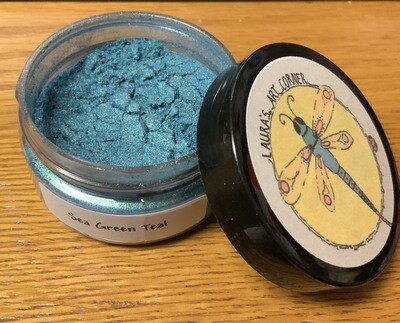 Laura&#39;s Sea Green Teal Pigment 25gr