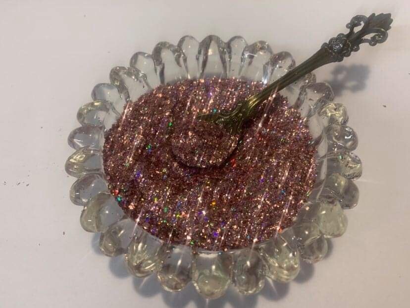 Radiant Rose Holo Glitter