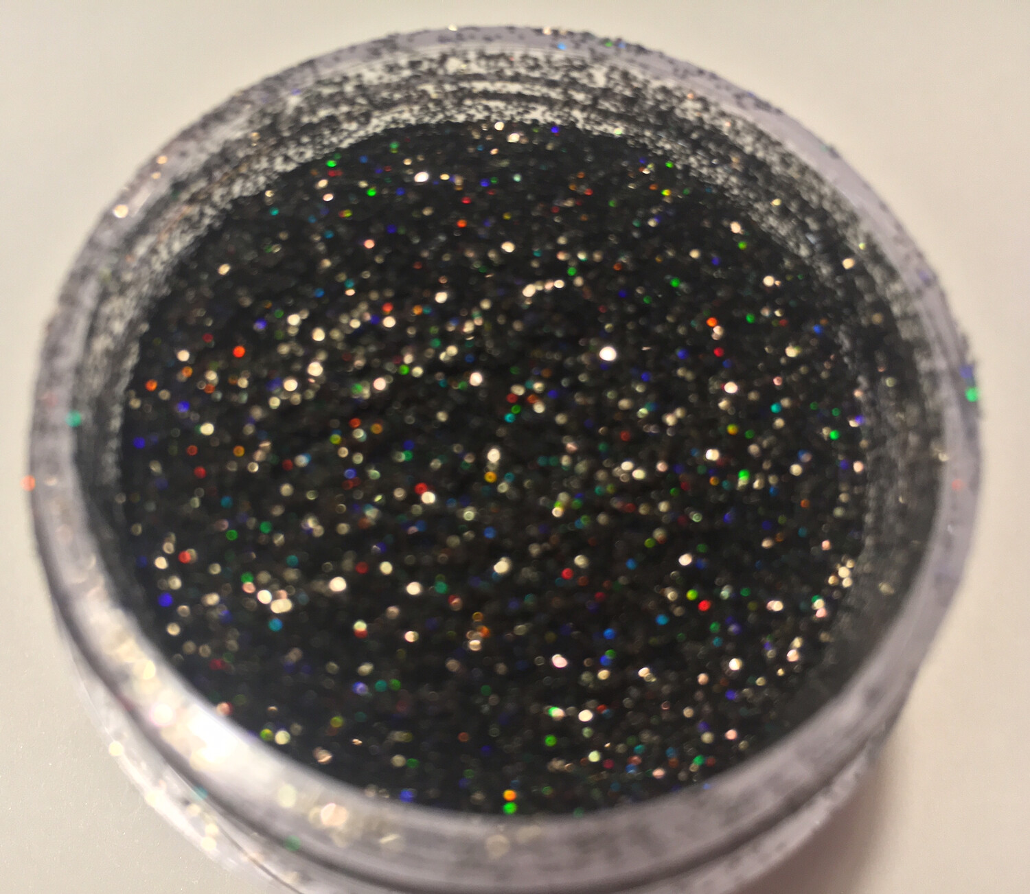 Opulence Black Super Holographic Glitter Powder 20gr