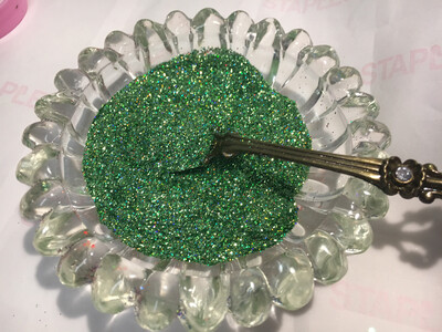 Opulence Green Super Holographic Glitter Powder 20gr