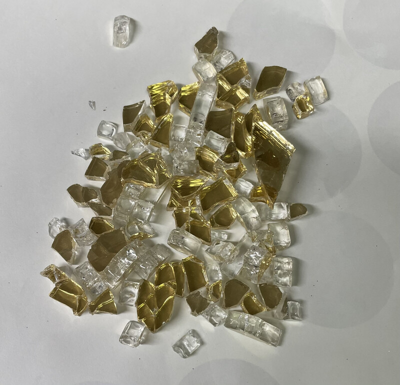 White Gold Fire Glass 200gr