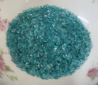 Crushed Turquoise Glass 200gr (NEW)