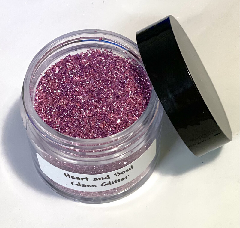 Heart and Soul Glass Glitter 1oz