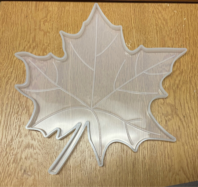 Maple Leaf Silicone Mold (9”x9”)