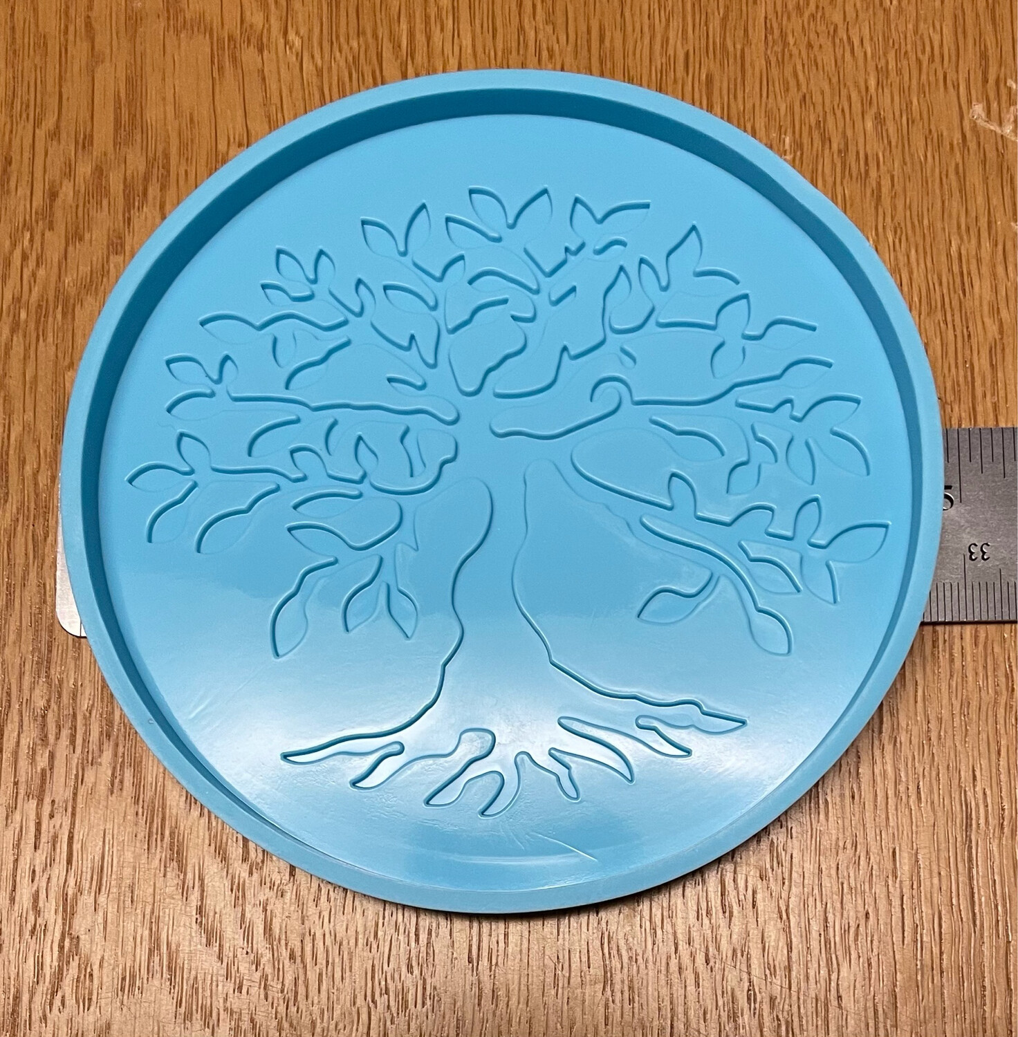 Tree Of Life Coaster Mold (4.5” Coaster Dimension)