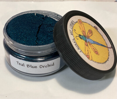 Teal Blue Orchid Pigment 25gr