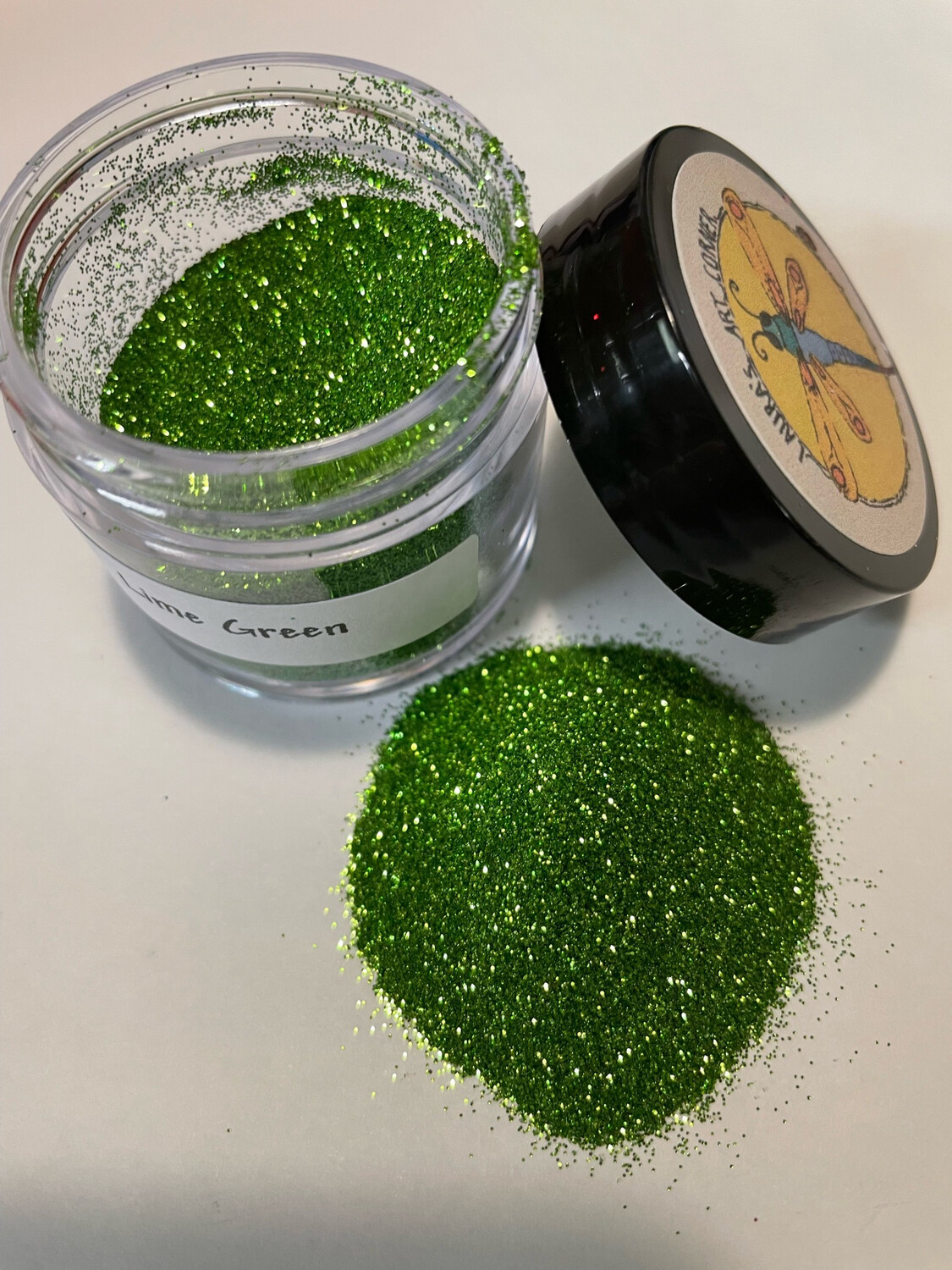 Lime Green Glitter 1oz