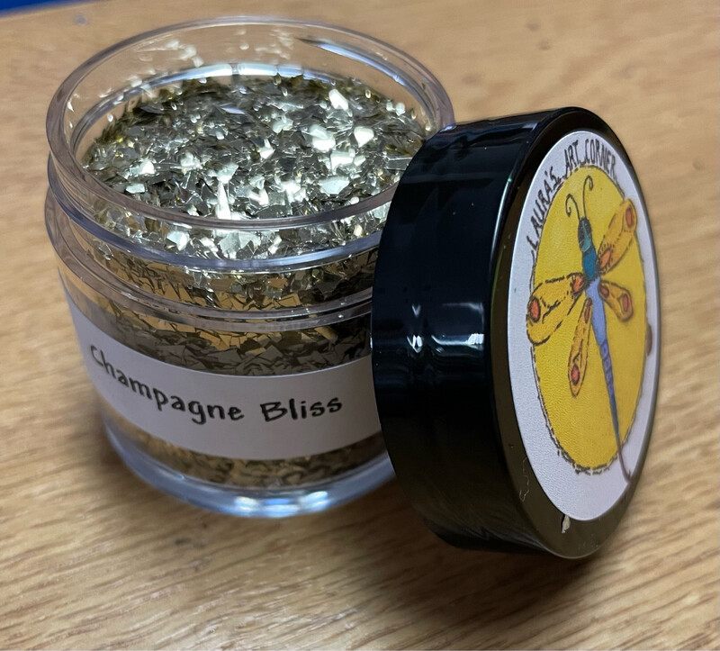 Champagne Bliss Flake Glitter 1oz