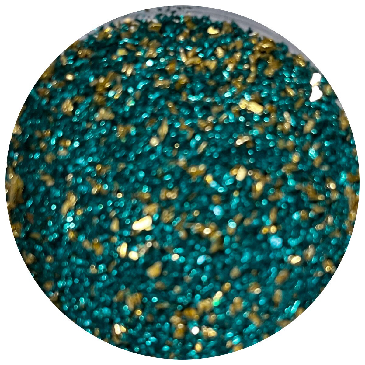 Shamrock Green Gold Glass Glitter (NEW) 1oz