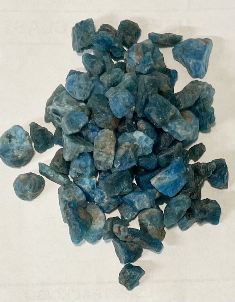 Blue Apatite-raw 150gr (NEW)