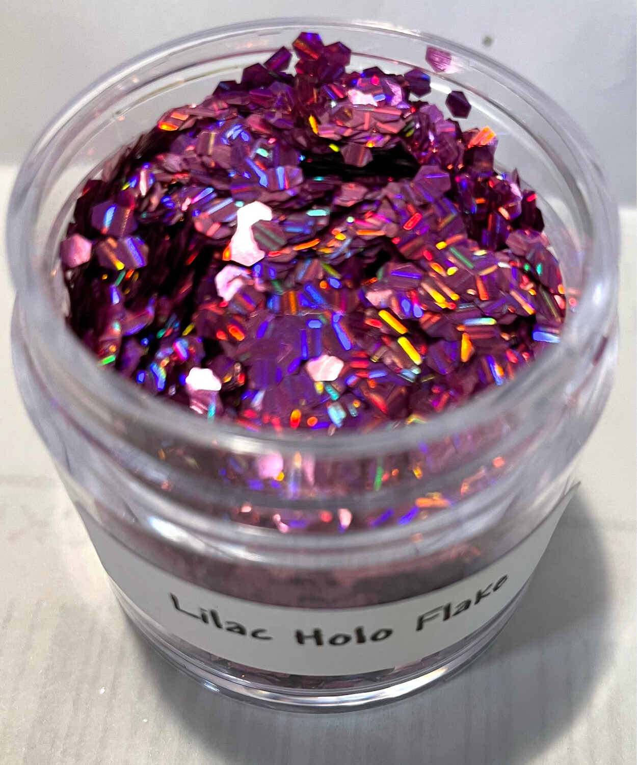 Lilac Holo Flake Glitter 1oz