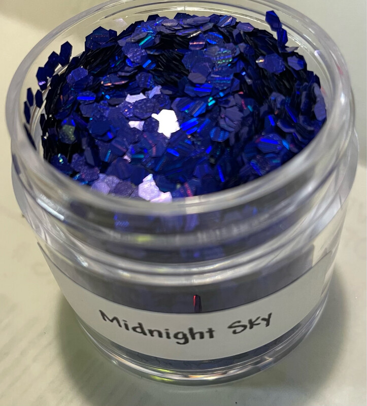 Midnight Sky Holo Flake Glitter 1oz