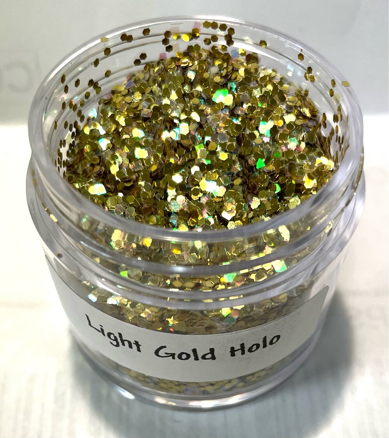Light Gold Holo Glitter 1oz