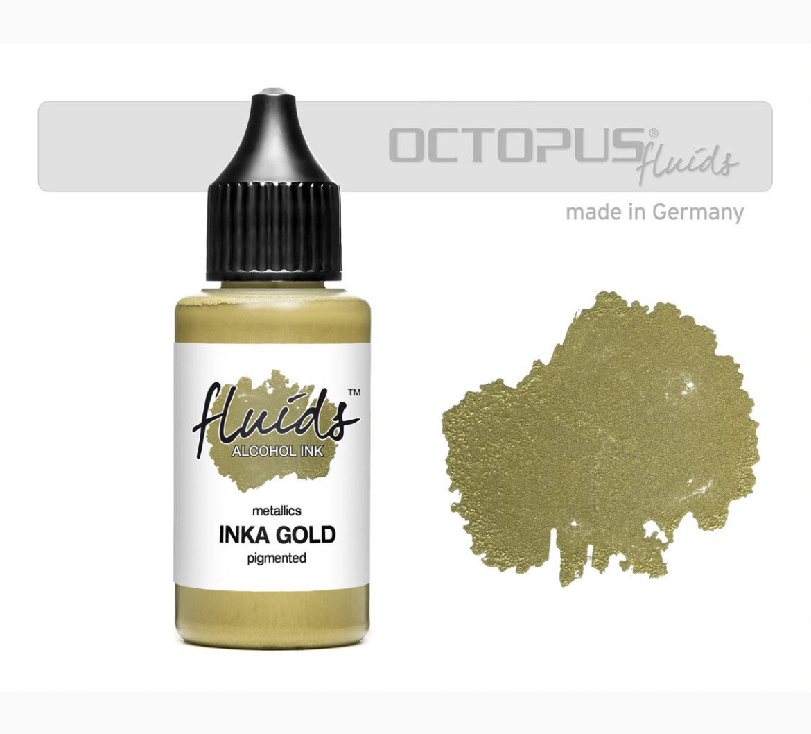 Inka Gold Alcohol Ink (metallic) 1oz