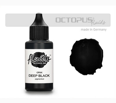 Deep Black Resin Ink (Opaque) 1 Ounce