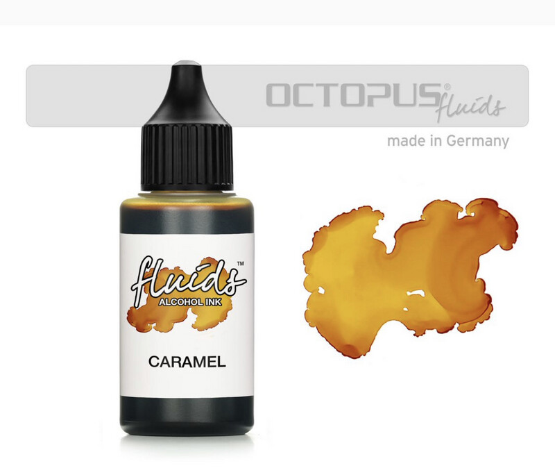 Brown Caramel Alcohol Ink 1oz