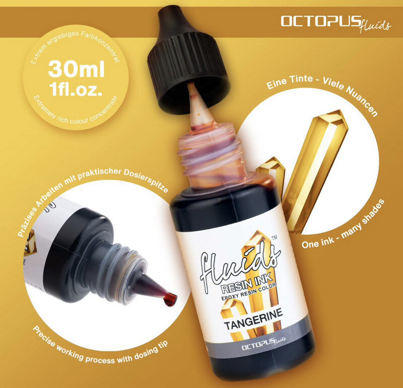 Tangerine Resin Ink 1oz