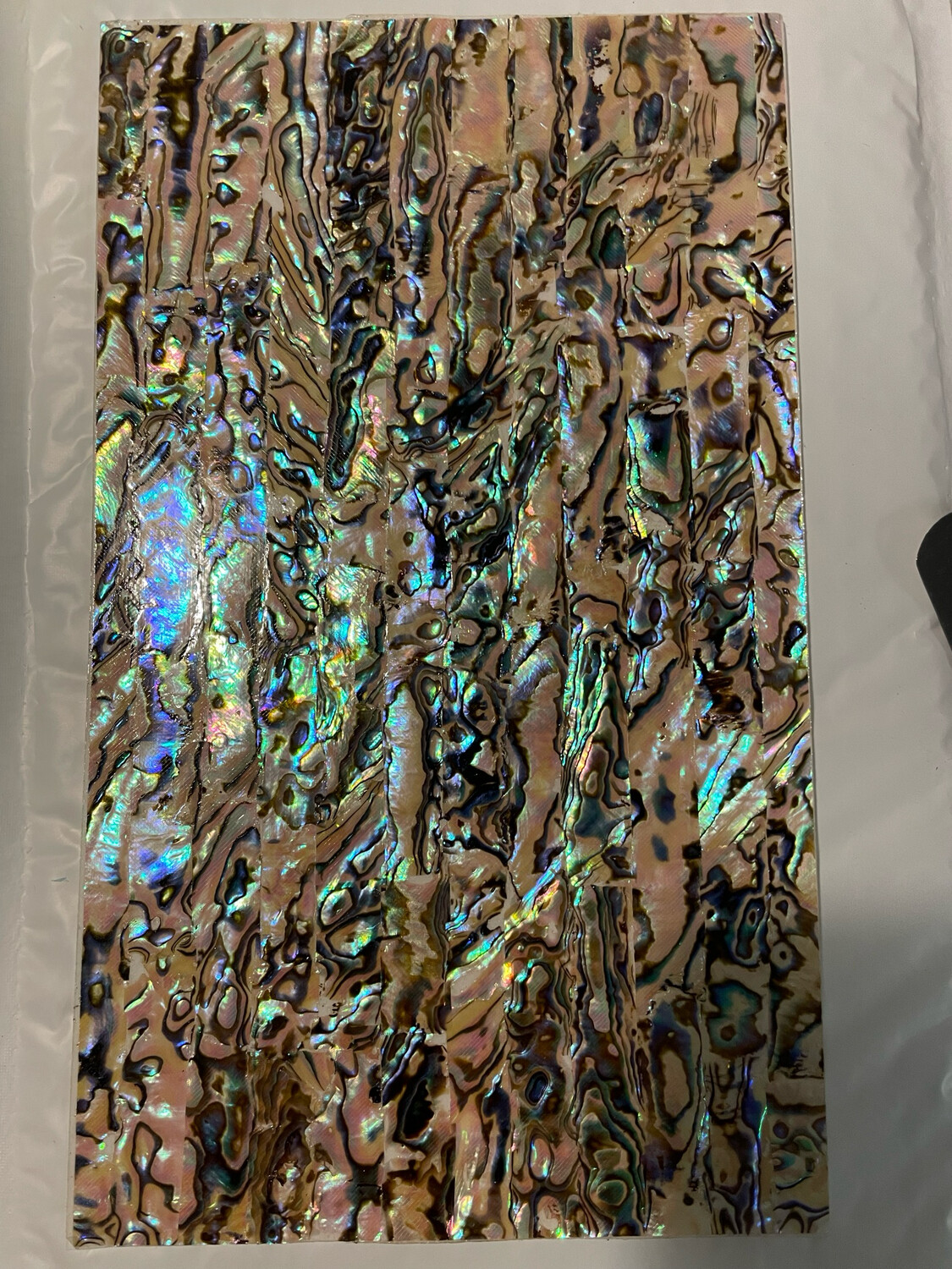 Golden Abalone Shell Veneer 5.5x9.5”