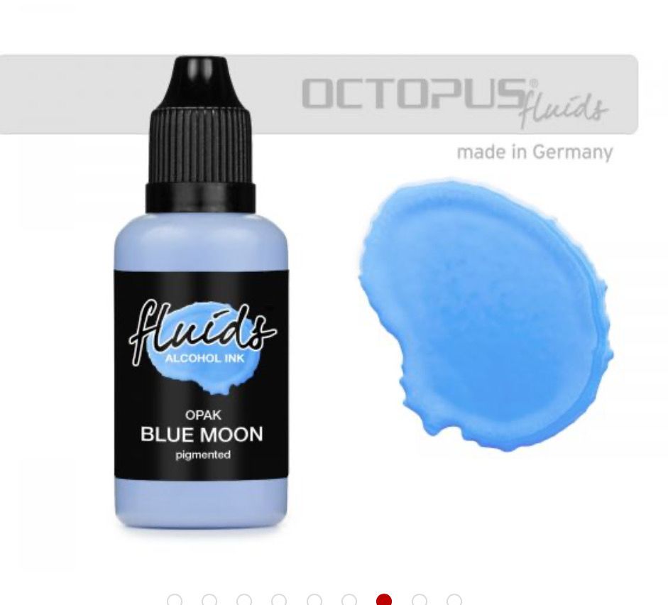 Blue Moon Alcohol Ink (Opaque) (NEW)