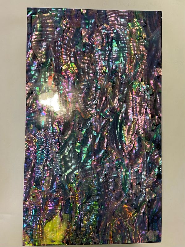 Pink Violet Green She’ll Veneer 5.5x9.5” No Sticker (NEW)
