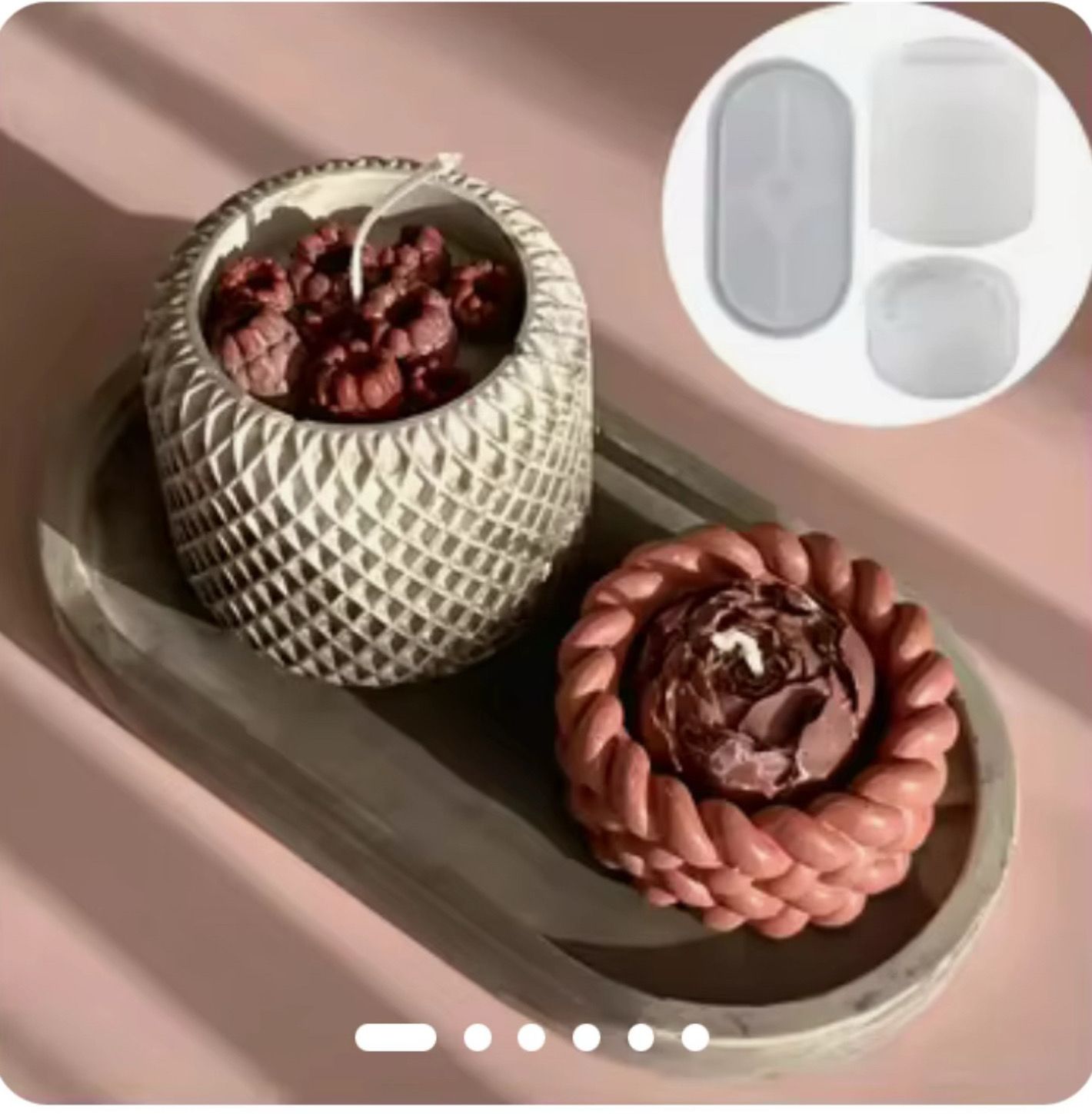 2 Pc. Silicone Mold Set, 3pc