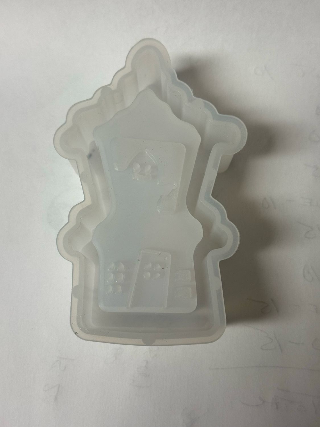 Ghost House Silicone Mold