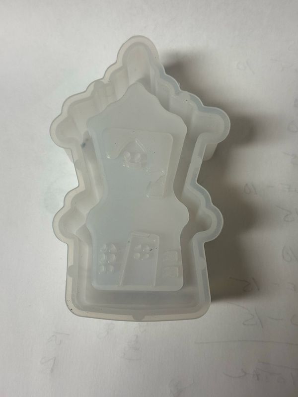 Ghost House Silicone Mold