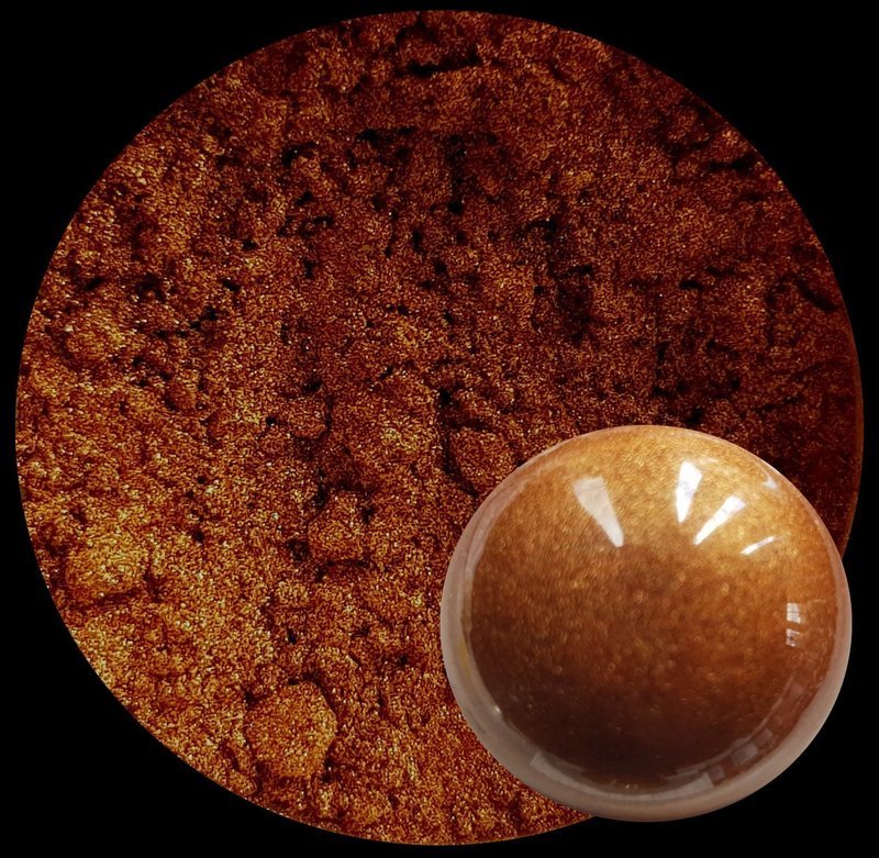 CINNAMON SPICE Metal Luster mica pigment 25gr-Opaque