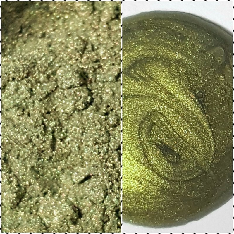 GOLDEN SAGE Pearlescent Pigment Powder 25gr-Semi-Transparent