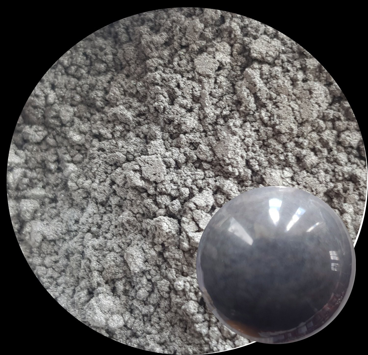 Silver Gray Pigment 25gr