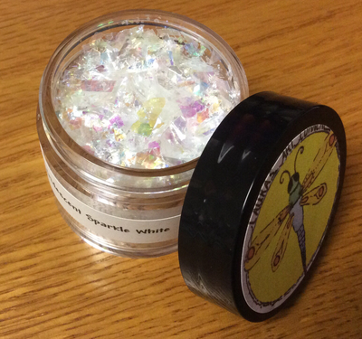Iridescent Sparkle White Opal Flakes 20gr