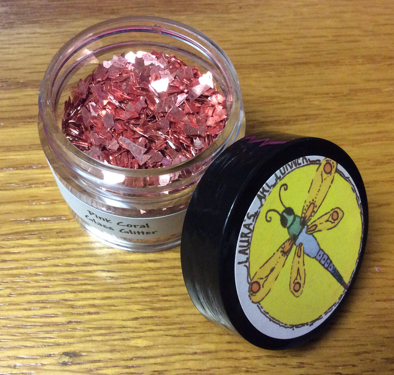 Pink Coral Glass Glitter 30gr