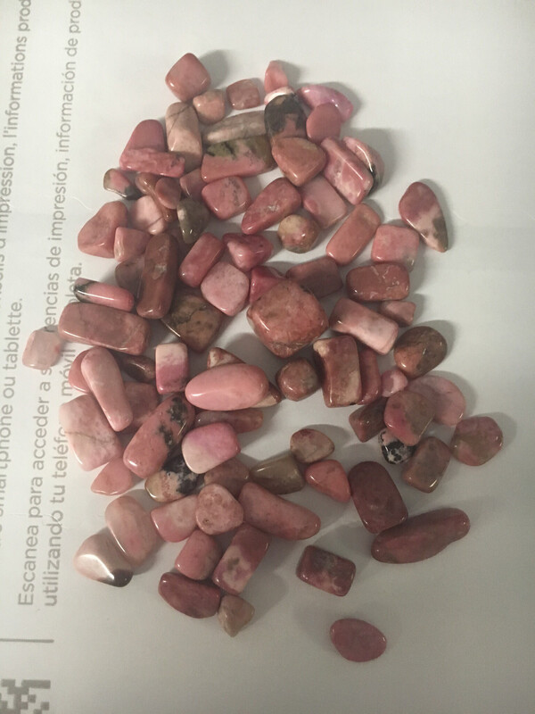 Rhodonite Tumbled Chips 200gr(NEW)
