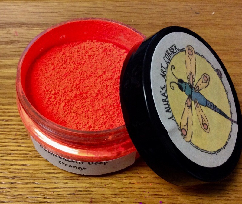 Fluorescent Deep Orange 25gr