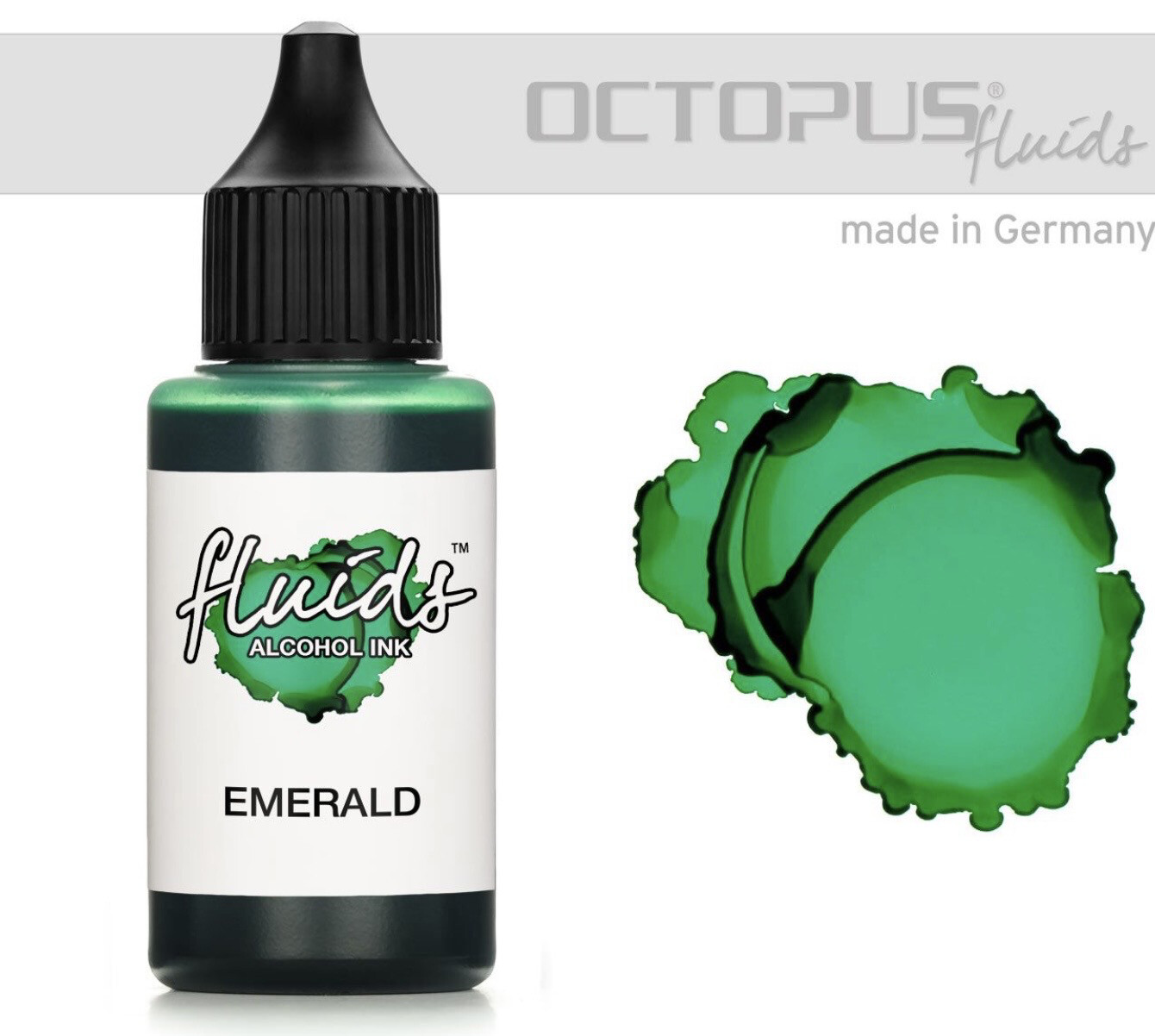 Emerald Alcohol Ink