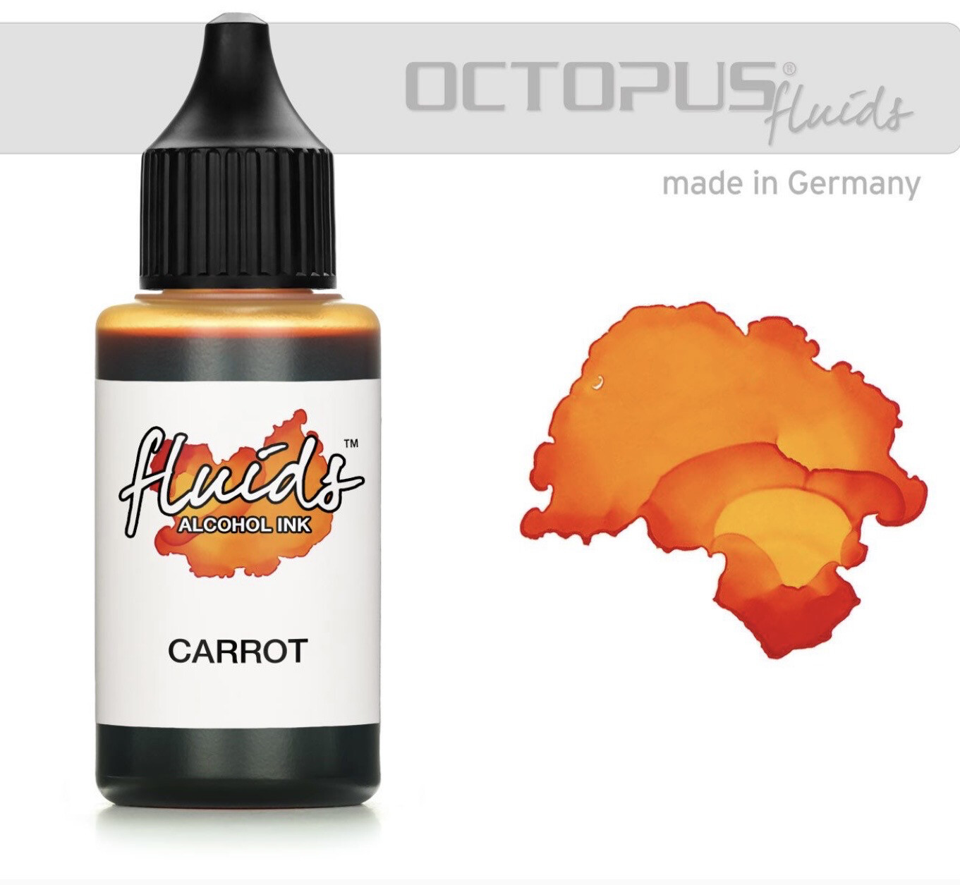 Carrot Alcohol Ink