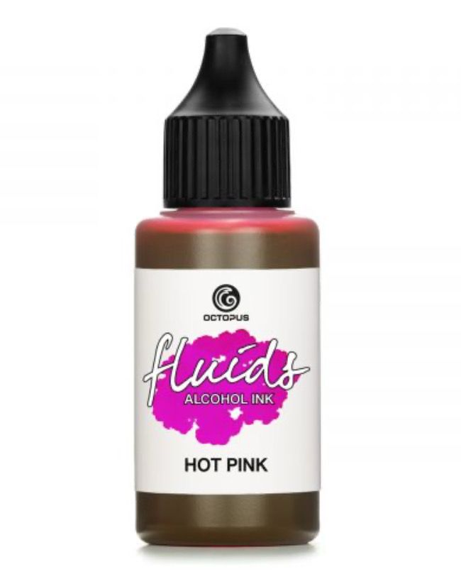 Hot Pink Alcohol Ink NEW